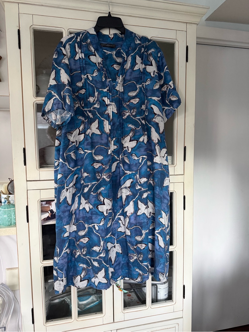 Beautiful Peruvian cotton. See tints within the blue. By Peruvian Collection.